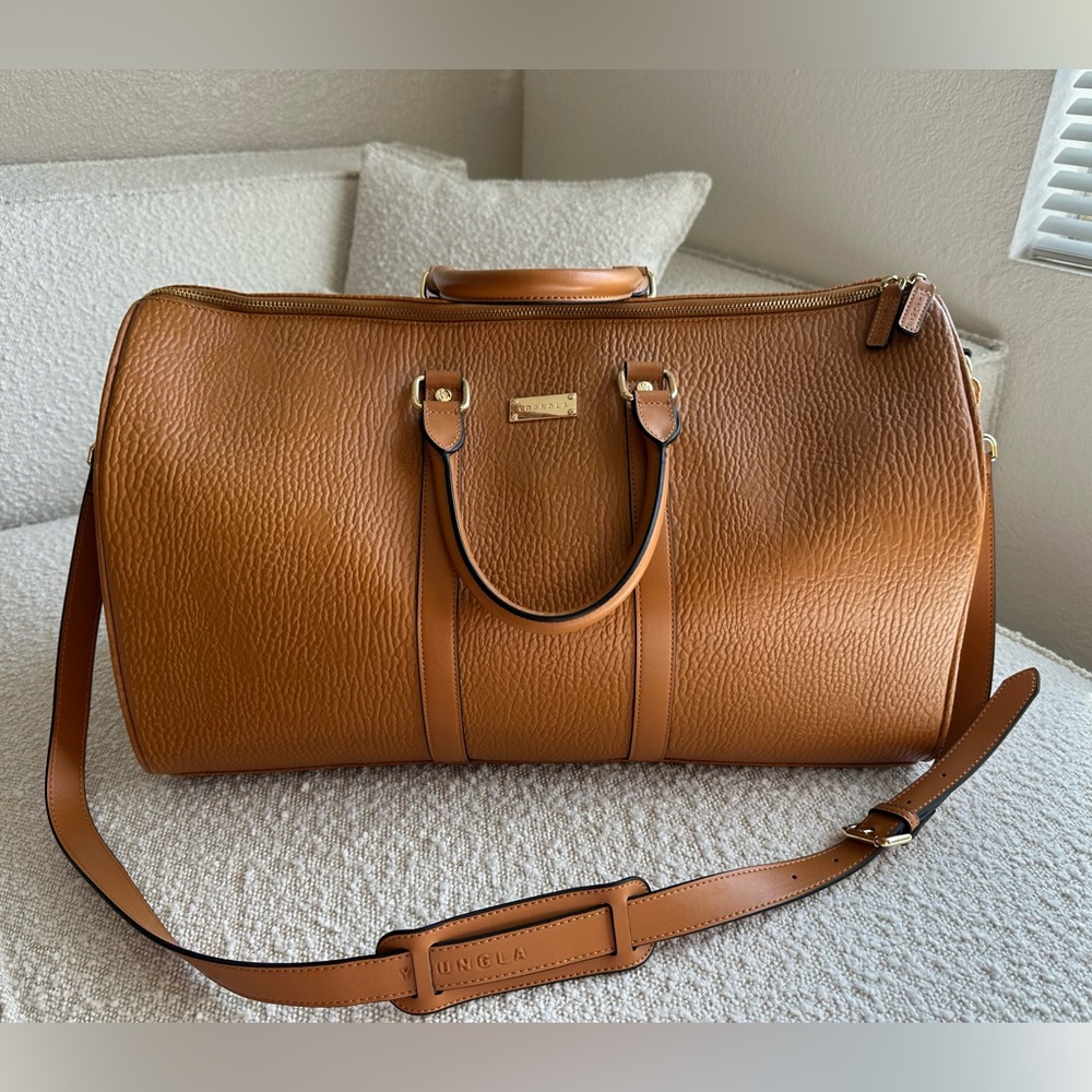 YoungLA Leather Travel Luxury Collection Weekender Bag